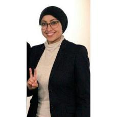 Maryam Alkhawaja (from her Twitter page)